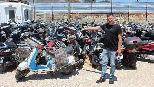 Otoparklar motosiklet mezarlığına döndü