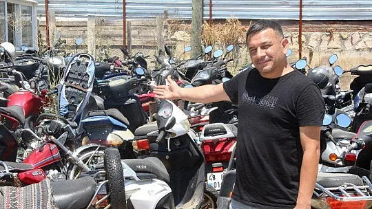 Otoparklar motosiklet mezarlığına döndü
