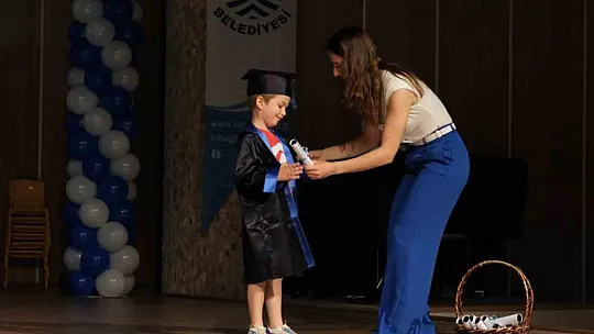Konacık Anaokulu'nda mezuniyet sevinci