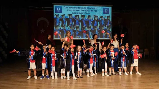 Konacık Anaokulu'nda mezuniyet sevinci