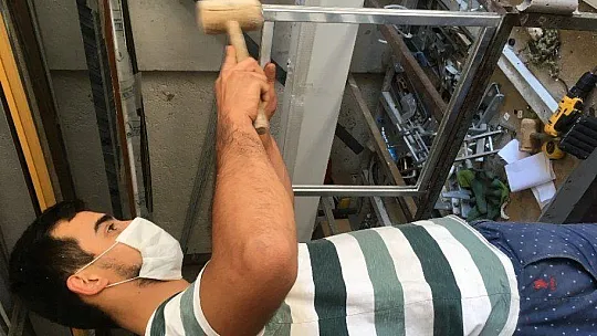 Pandemi döneminde 540 adet paspas ürettiler