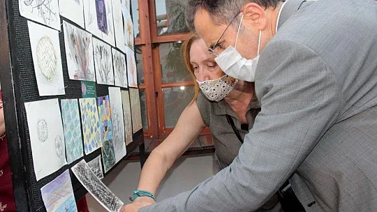 Pandemi süreci resim sergisi açıldı