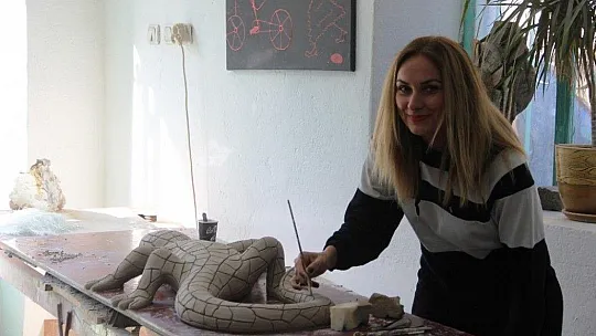 Pandemi sürecini Bodrum'da geçiren ünlü isimler sanata merak sardı