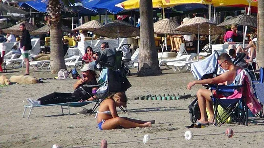 Pastırma yazında deniz keyfi