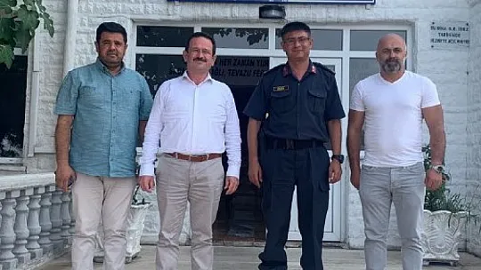 Turgay Öztürk'ten hayırlı olsun ziyaretleri
