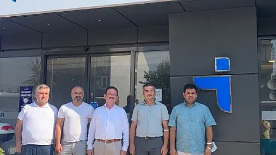 Turgay Öztürk'ten hayırlı olsun ziyaretleri