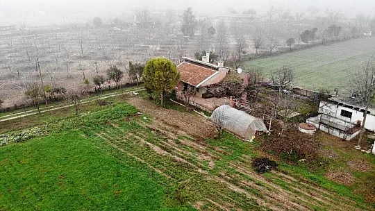 Pınar'ın öldürüldüğü cinayet evi havadan görüntülendi