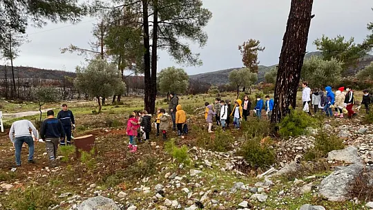 Öğrencilerle geri dönüşümde farkındalık çalışmaları