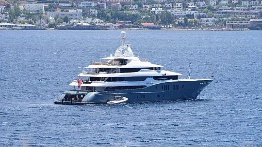 Rus iş adamının milyon dolarlık yatı Bodrum'da