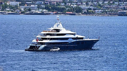 Rus iş adamının milyon dolarlık yatı Bodrum'da