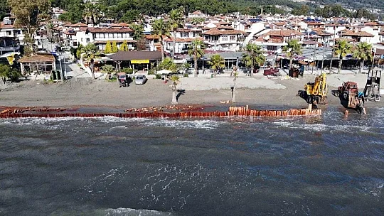 Sahil kumlarına 'Çin seddi' gibi önlem