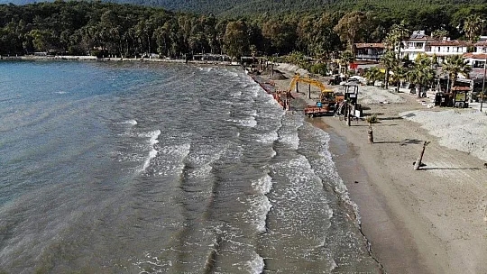 Sahil kumlarına 'Çin seddi' gibi önlem
