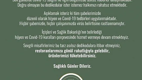 ÖKTEM, 'ÇIKAN SÖYLENTİLER TAMAMEN YALANDIR'