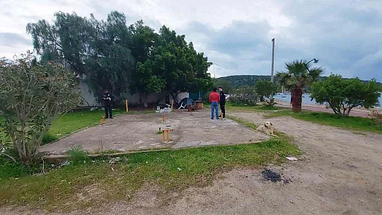 Sahilde yürüyüş yapan vatandaşlar gördükleri karşısında şok oldu