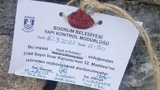 Sahile örülen 'utanç duvarı' çevrecileri ayağa kaldırdı