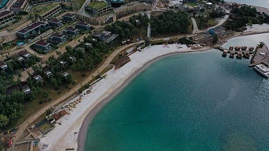 Sahile serilen beyaz kumdaki korkunç gerçek ortaya çıktı: Yüzde 55'i mermer tozu