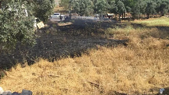 Sakallıoğlu çiftinin kızı ve damatlarının otomobili yandı