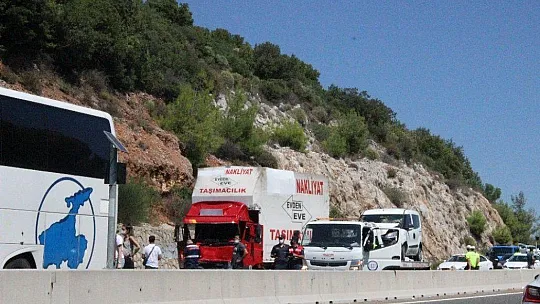 Sakar rampasında zincirleme kaza