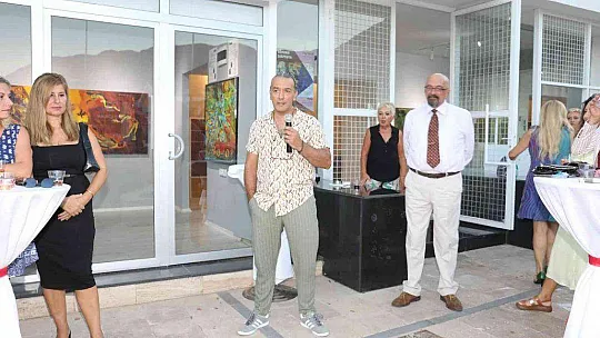 SANATÇI SARPKAYA'DAN MARMARİS'TE BİR SERGİ, BİR SÖYLEŞİ