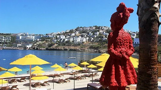 Sanatsever iş adamı otelini sanat eserleriyle süsledi, turistler hayran kaldı