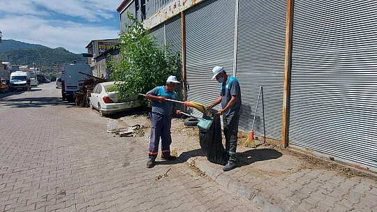 Sanayi Sitesi pırıl pırıl oldu