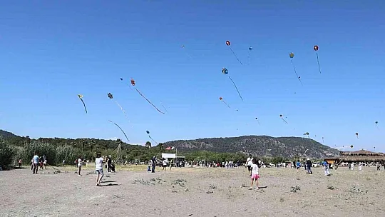 Sarıgerme Uçurtma Şenliği gerçekleştirildi