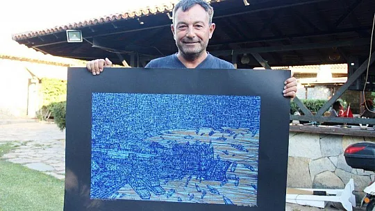 Şarkıcı Bora Gencer ünlü ressamın tablosunu almak için ter döktü