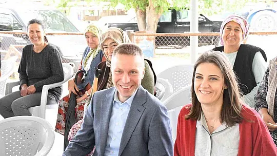 Savranlı vatandaşlar Kaymakam Böke'yi ağırladı