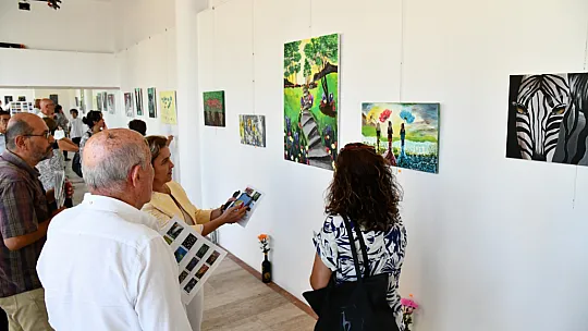 RESİM SERGİSİNİN GELİRİ ONKOLOJİ BÖLÜMÜNE BAĞIŞLANACAK