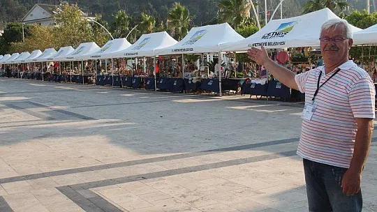 Normalleşme süreci ile stantlar açılmaya başlandı