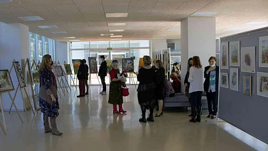 Sevgi Çoğaltır Plastik Sanatlar Sergisi Muğla'da