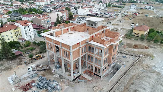 Belediye Hizmet Binası ve Hükümet Konağı İnşaatı Hızla Devam Ediyor