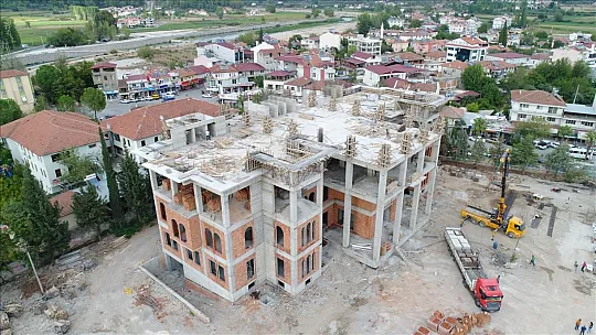 Belediye Hizmet Binası ve Hükümet Konağı İnşaatı Hızla Devam Ediyor