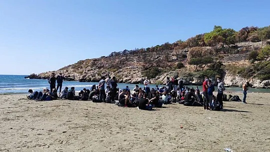 Seydikemer'de 96 düzensiz göçmen yakalandı