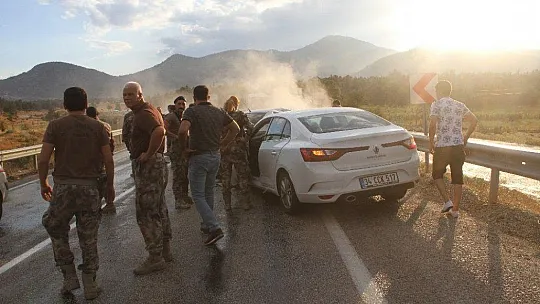 Seydikemer'de otomobiller çarpıştı: 2 yaralı