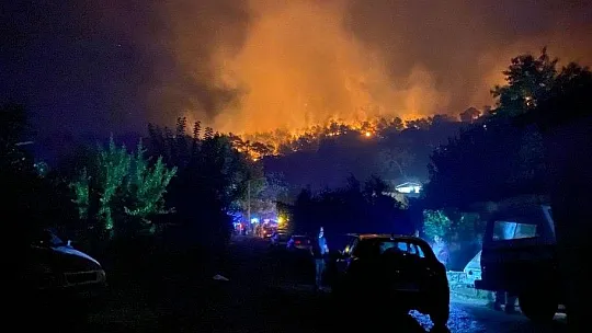 Seydikemer'de tekrar başlayan yangın kontrol altına alındı