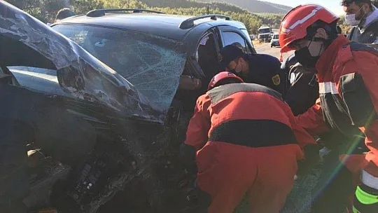 Seydikemer'de trafik kazası:1 yaralı
