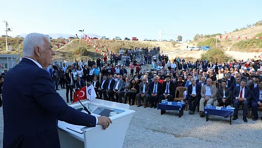 Seydikemer, Eşen Atıksu Arıtma Tesisi Açılışı Yapıldı