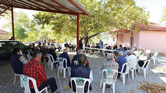 Başkan Otgöz, Yayla Eldirek'te sorunları dinledi