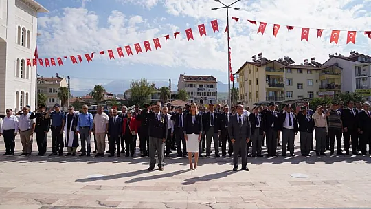 Seydikemer'de Gaziler Günü'nün 102. Yılı Coşkuyla Kutlandı