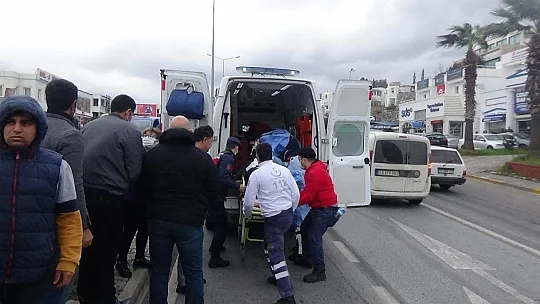 Seyir halindeki araçta kalp krizi geçirdi