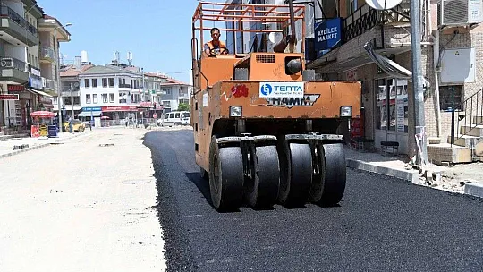 Sıcak Asfalt (BSK) çalışması başladı