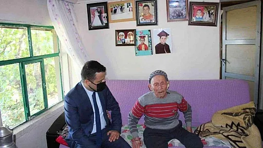 Sosyal yardım almayan ve alan ailelere ziyaret
