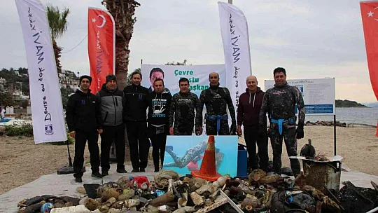 Sosyete Koyu'nda 230 kilogram çöp çıktı