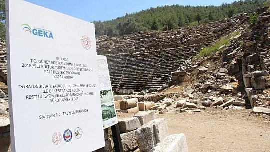 Stratonikeia Antik Kenti ve Lagina Kutsal Alanı GEKA Projeleri ile hayat buluyor