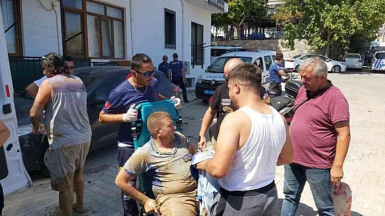 SU ARIZASINI GİDERİRKEN GÖÇÜK ALTINDA KALDILAR