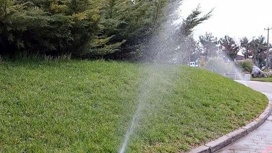 Yeşil alanlarımızın sulamasında arıtma suyu kullanıyoruz