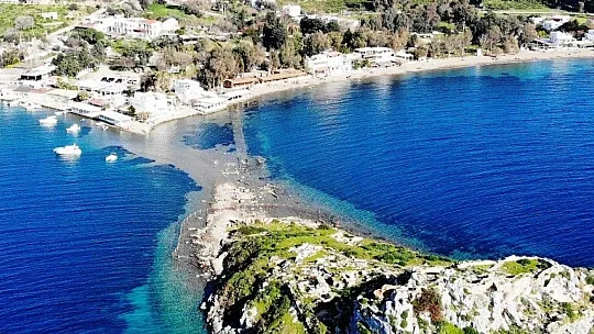 Sular çekildi tarihi kral yolu ortaya çıktı