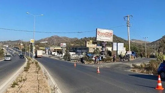 Tabelaya çarpıp ormanlık alana kaçtılar