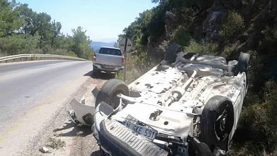 Otomobilden dışarı fırlayan sürücü kurtarılamadı